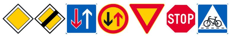 priority and yield sings
